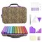 60 Slots Diamond Painting Storage Containers, Diamond Painting Accessories with Tools for Diamond Art Organizer Craft Jewelry Beads Storage Box